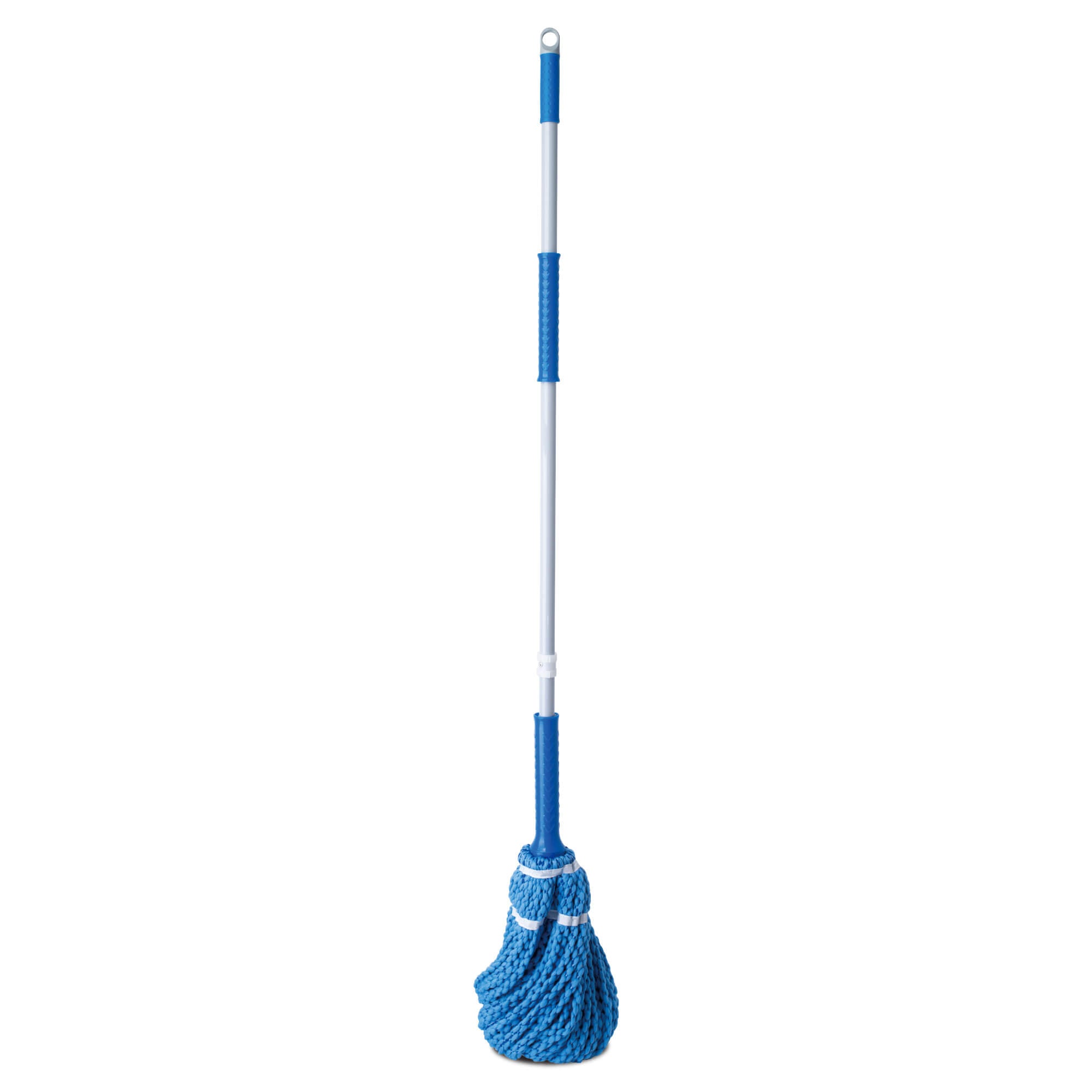 Bcleen Microfiber Twist Mop 130cm with Metal Handle and Self-Locking Function [1pcs]