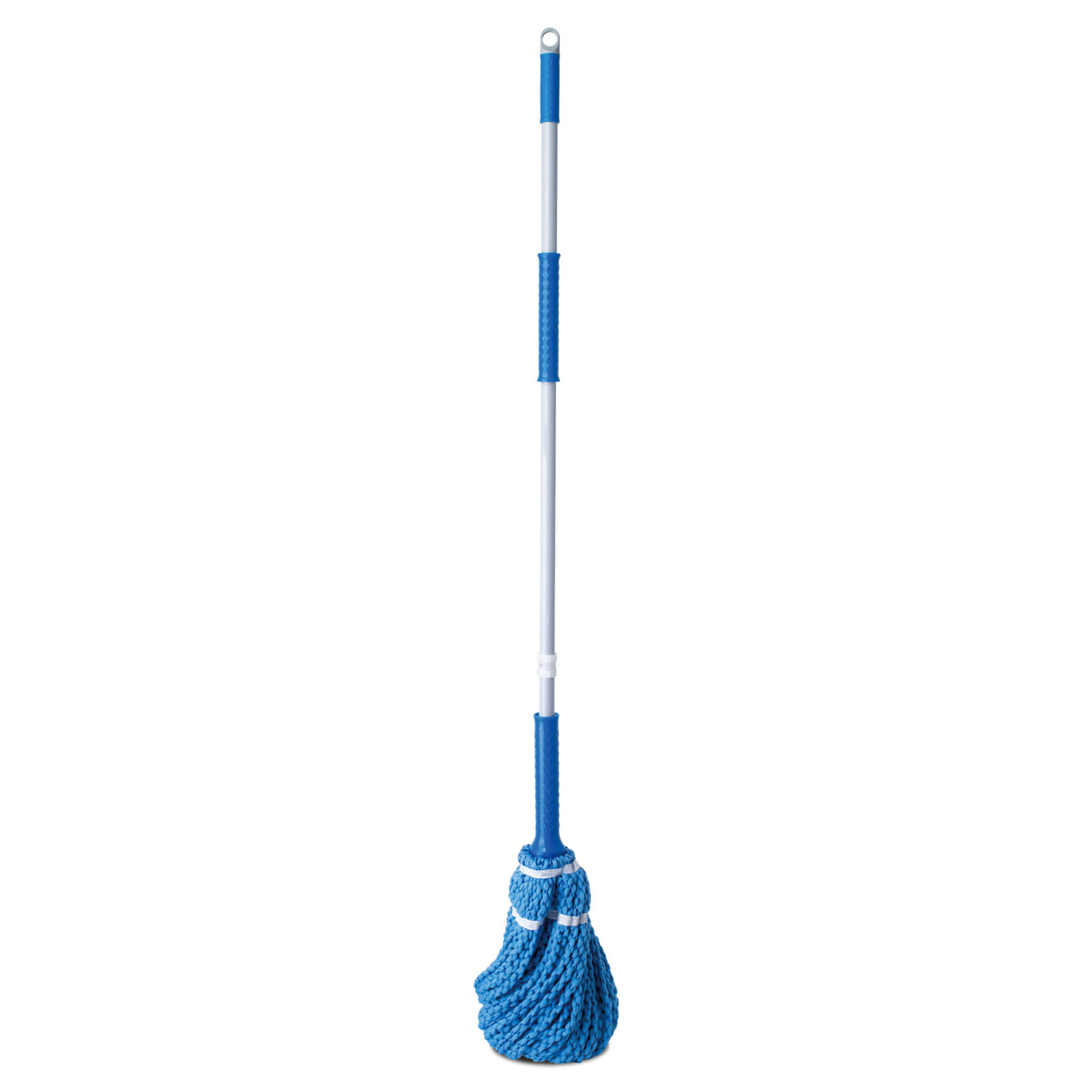 Bcleen Microfiber Twist Mop 130cm with Metal Handle and Self-Locking Function [1pcs]