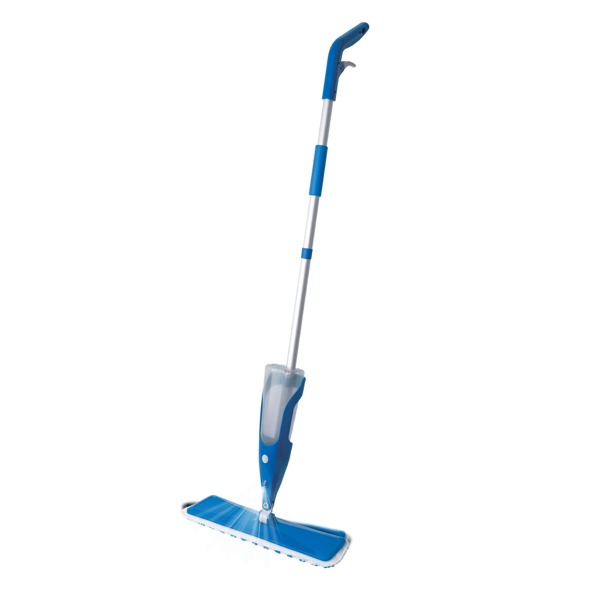 Bcleen Blue Spray Mop with Detachable 700ml PET Bottle and Microfiber Refill 42 x 13 cm [1pcs]