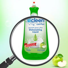 Bcleen Dishwashing Liquid Green Apple 1L [1pc]
