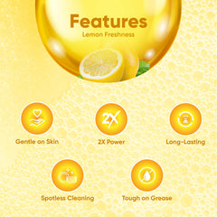 Bcleen Dishwashing Liquid Plus Lemon Scent 1L [1pc]