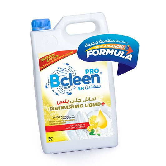 Bcleen® Dishwashing Liquid Plus Lemon Scent 5L [1pc]