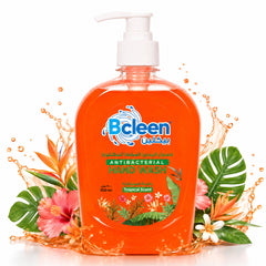 Bcleen Antibacterial Hand Wash with Moisturizer Tropical Scent 500ml [1pc]