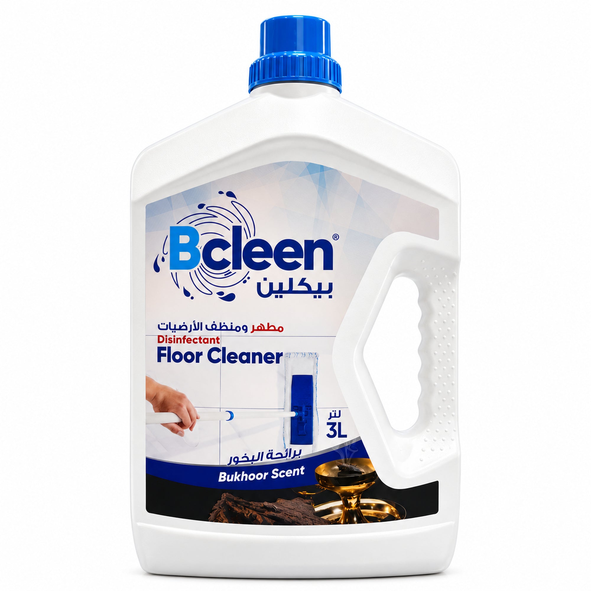 Bcleen Disinfectant Floor Cleaner Bukhoor Scent 3L [1pcs]