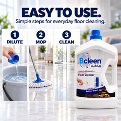 Bcleen Disinfectant Floor Cleaner Bukhoor Scent 3L [1pcs]