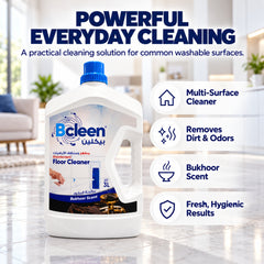 Bcleen Disinfectant Floor Cleaner Bukhoor Scent 3L [1pcs]