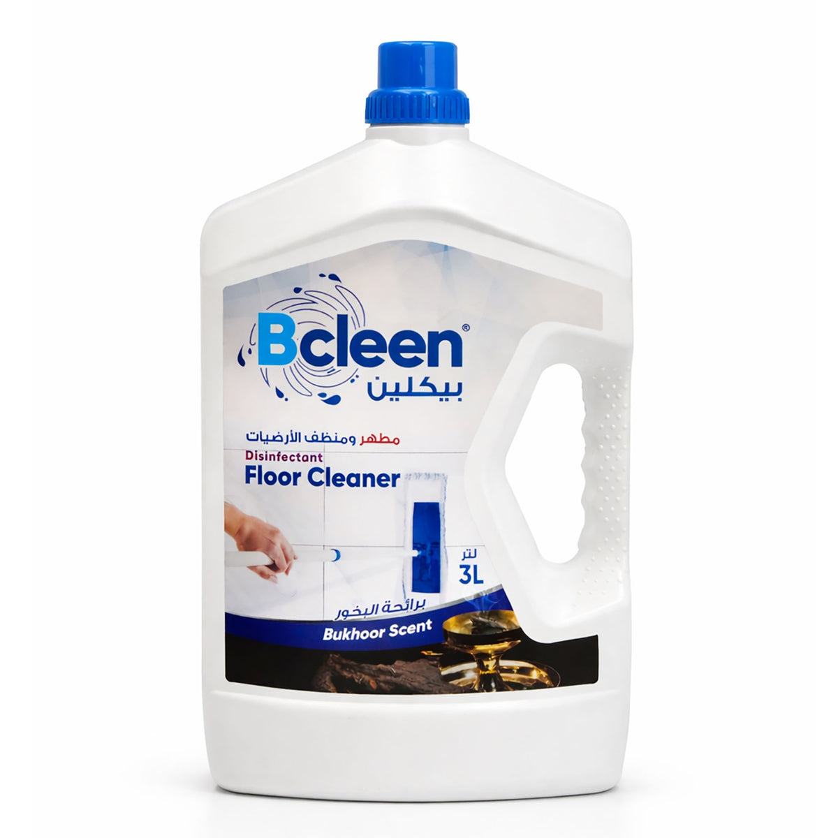 Bcleen Disinfectant Floor Cleaner Bukhoor Scent 3L [1pcs]