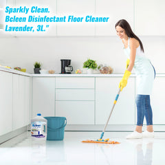 Bcleen Disinfectant Floor Cleaner Lavender Scent 3L [1Pc]