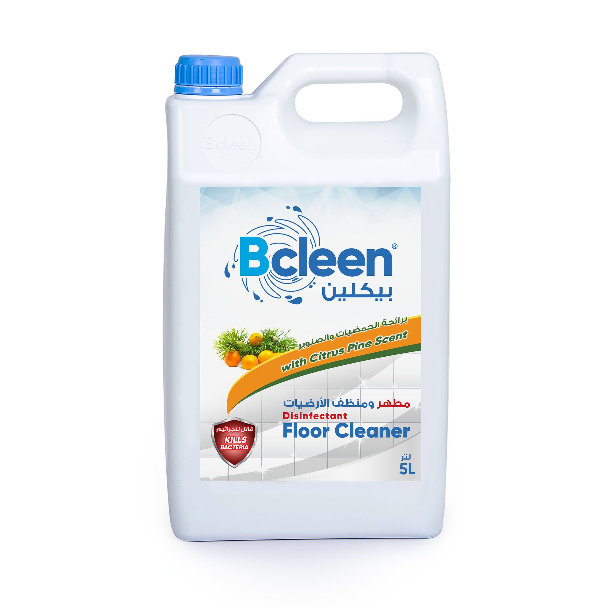 Bcleen Disinfectant Floor Cleaner Citrus Pine Scent 5L [1 pc]
