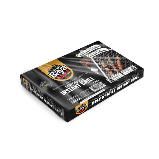 Baya Nar® Large Disposable Charcoal Grill (2-Hour Burn)