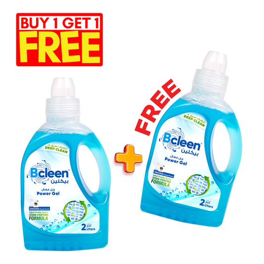BOGO Bcleen® Power Gel Original Front/Top Load 2L [2pc]