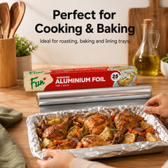 Fun Aluminium Foil 7.6m X 30cm [1rl]