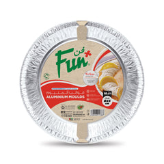 Fun Aluminium Round Moulds 788cc Ø25cm [10pcs x 1pkt]