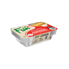 Fun Aluminium Containers With Paper Lids [10pcs x 1pkt]