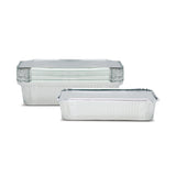 Fun® Aluminium Container With Paper LID 1850cc [10pcs x 1pkt]