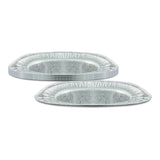 Fun® Aluminium Oval Platter 351x243x21mm [5pcs x 1pkt]