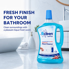 Bcleen Disinfectant Floor Cleaner Aqua Fresh Scent 1.8L [1pc]