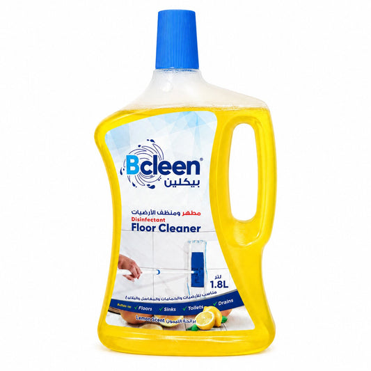 Bcleen Disinfectant floor cleaner 1800ml - Lemon [1pc]