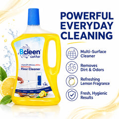 Bcleen Disinfectant floor cleaner 1800ml - Lemon [1pc]