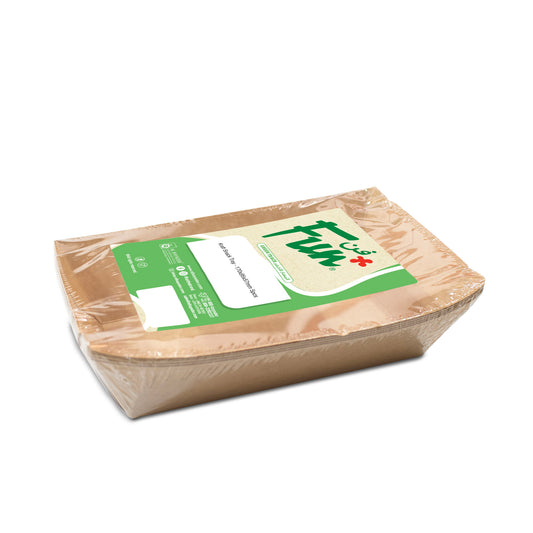 Fun® Kraft Snack Trays 170x95x57mm [5pcs x 1pkt]