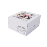 Printed Paper Cake Box 20x20x10cm pack of 5