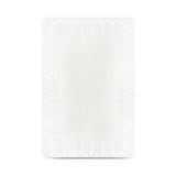 Fun® Paper White Rectangular Doily 8x12in [250pcs x 1pkt]