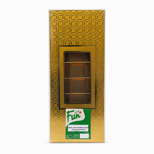 Fun Premium Gold Chocolate Box 24 compartments with Window [1pc]