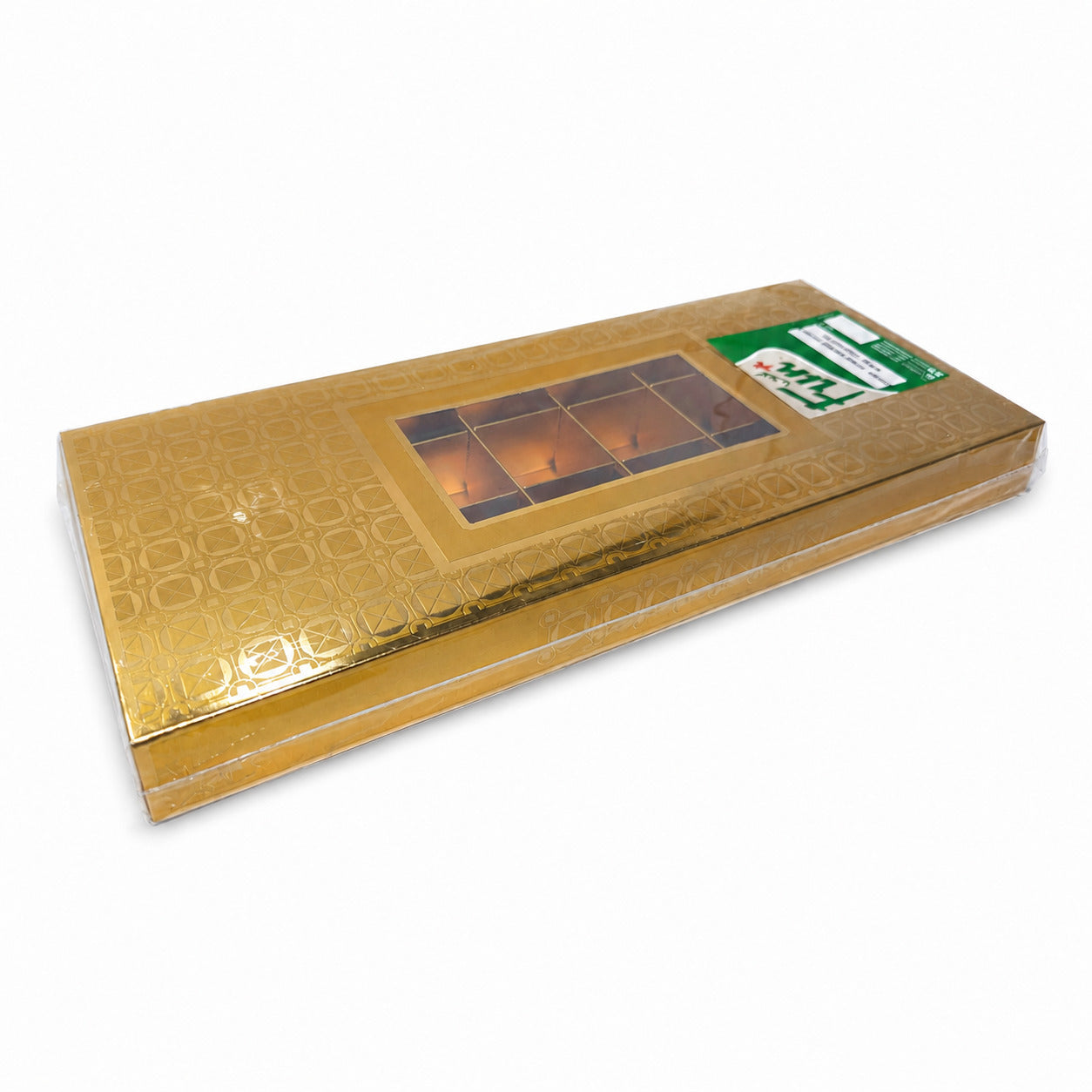 Fun Premium Gold Chocolate Box 24 compartments with Window [1pc]