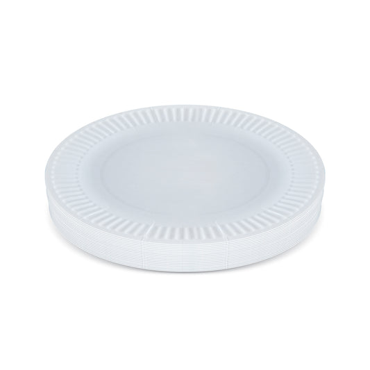 Fun® Paper White Plates Pack of 50