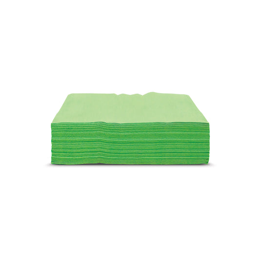 Fun® 2-Ply Table Napkins Kiwi Green 33x33cm [50pcs x 1pkt]