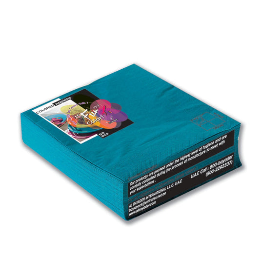 Fun® 2-Ply Napkin 40x40cm - Blue [P:50pcsx1pkt]