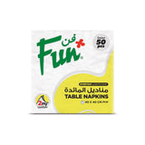 Fun® Everyday Premium 2-Ply Napkin - White