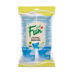 Fun Paper Blue Skies Cups 6.5oz [50pcs x 1pkt]
