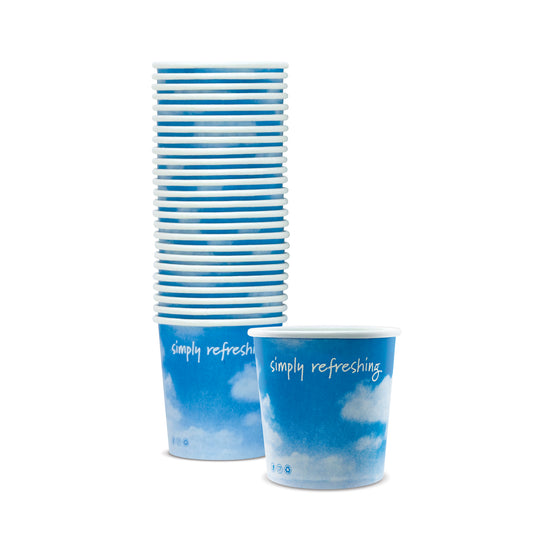 Fun® Paper Blue Skies Cups 6.5oz [50pcs x 1pkt]