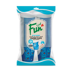 Fun® Paper Printed Cups 7oz with Handle [50pcs x 1pkt]