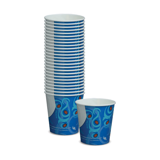 Fun® Paper Printed Cups 7oz with Handle [50pcs x 1pkt]