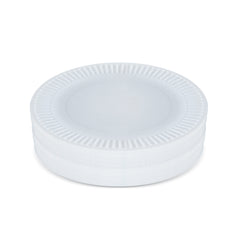 Fun® Paper White Plates 9in [100pcs x 1pkt]