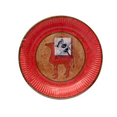 Fun Paper Plate 23cm - Christmas Traveler [P:10pcx1pkt]