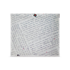 Fun® Greaseproof White Printed Burger Paper Wrap 30x33cm [500pcs x 1pkt]