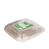 Fun® Biodegradable Fibre Square Container 24oz with Lid pack of 5