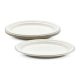 Fun® Biodegradable Moulded Fibre White Plate 10in [10pcs x 1pkt]