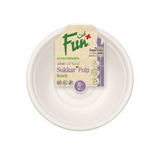 Fun® Biodegradable Moulded Fibre Bowl 16oz [P:10pcsx1pkt]