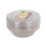 Fun® Biodegradable Natural Moulded-Fibre Bowl w/Lid - 32oz [P:10pcsx1pkt]