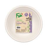 Fun® Biodegradable Moulded-Fibre Bowl 40oz [P:10pcsx1pkt]