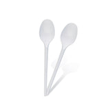 Fun® Plastic Lite White Teaspoon 5in [100pcs x 1pkt]