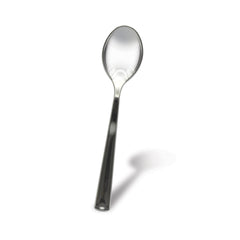 Fun Premium Plastic Silver Teaspoons 13cm [50pcs x 1pkt]