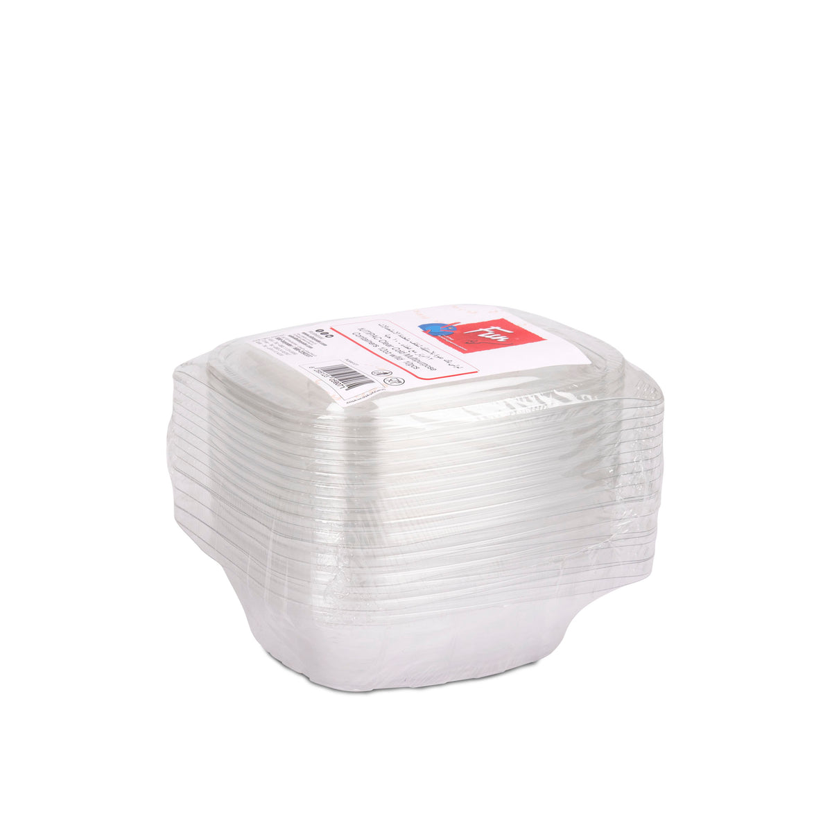 Fun Cold Multipurpose Clear Containers 8oz with Lids [10pcs x 1pkt]