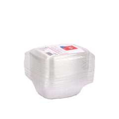 Fun Cold Multipurpose Clear Containers 8oz with Lids [10pcs x 1pkt]