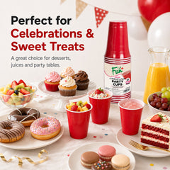 Fun Plastic Red Cups 16oz [25pcs x 1pkt] - CRP