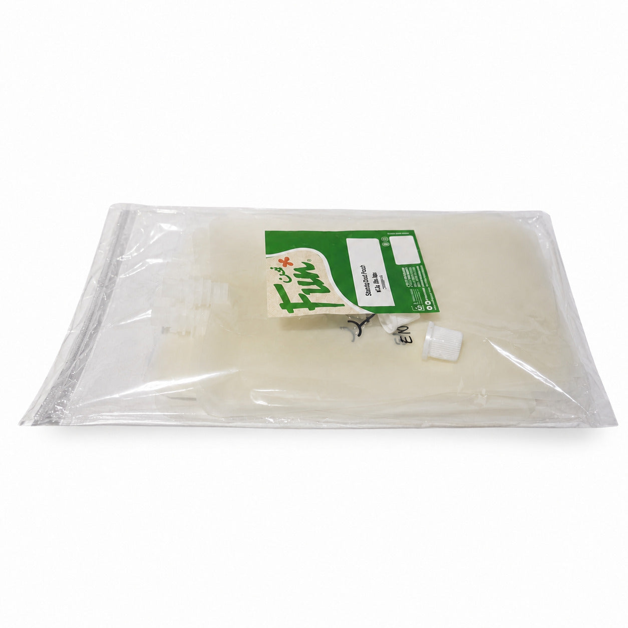 Fun Stand-Up Drink Pouch with Cap 500mL [10pcs x 1bag]